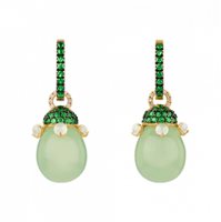 Earrings Chantecler Woman Joyful in Yellow Gold Diamante 41873 - 41873
